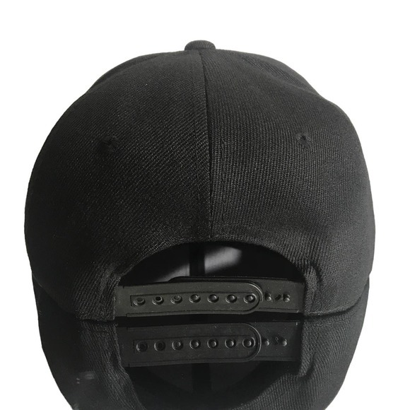 NWT Unisex Black Baseball Caps “One Chair‎ One Voice One Time” - Picture 2 of 4